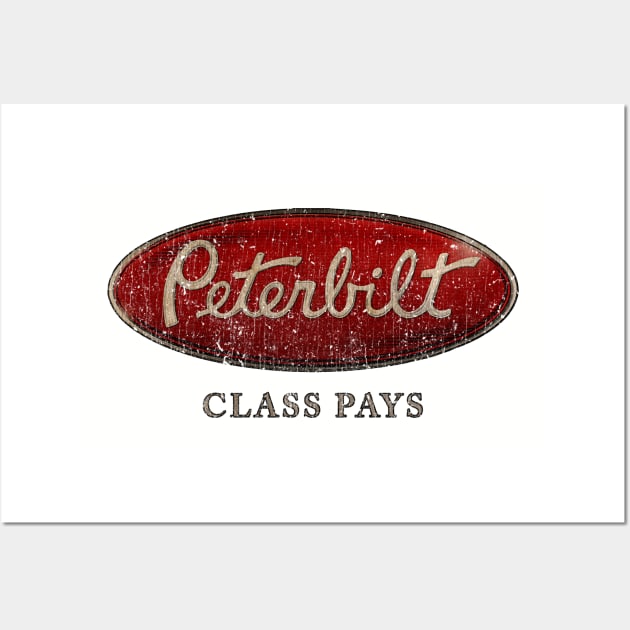 Peterbilt Class Pays 1939 Wall Art by Yossh